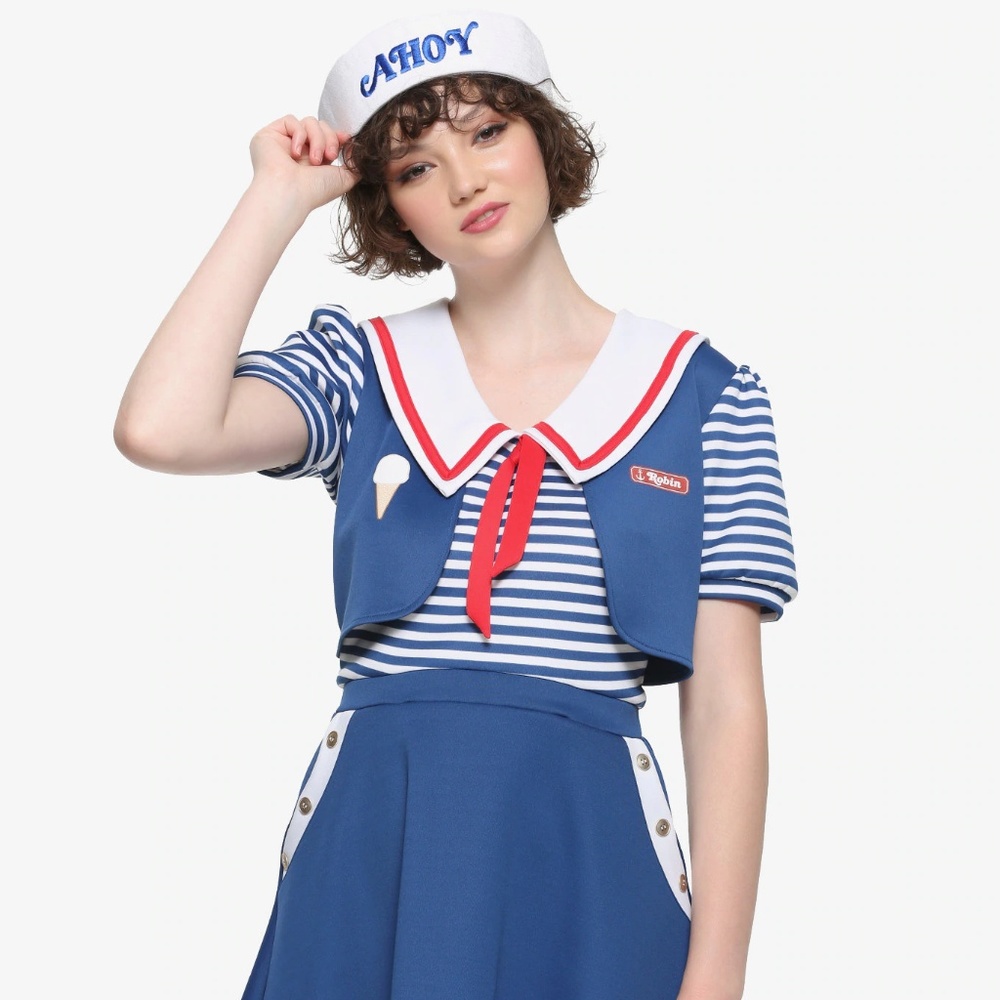 Stranger Things Scoops Ahoy Robin Dress